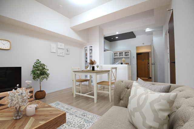 居室・リビング　※家具・家電はＣＧで合成しています