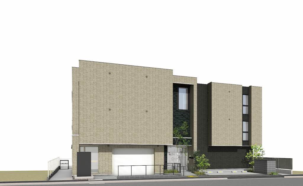 建物外観　完成予想図