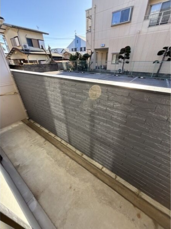 バルコニー　図面と現状に相違がある場合には現状を優先