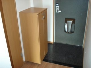 玄関　シューズボックス付き玄関