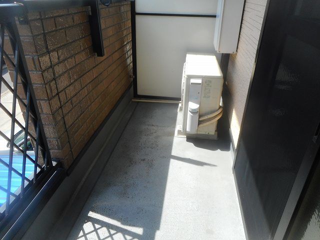 バルコニー　広々としたバルコニーです