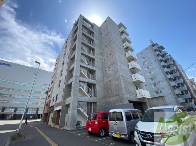 建物外観　札幌市中央区南１条西「ベイスランスウォーター」