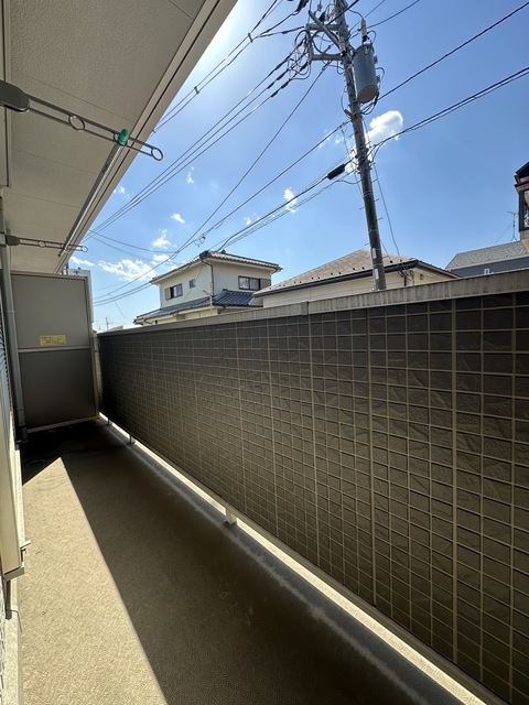 バルコニー　別部屋参考写真です