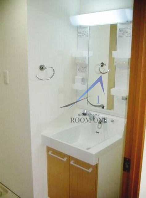 洗面設備　洗面台です。