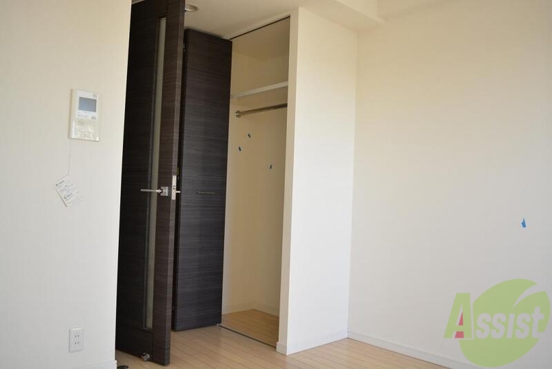 収納　使いやすいクローゼットタイプです。