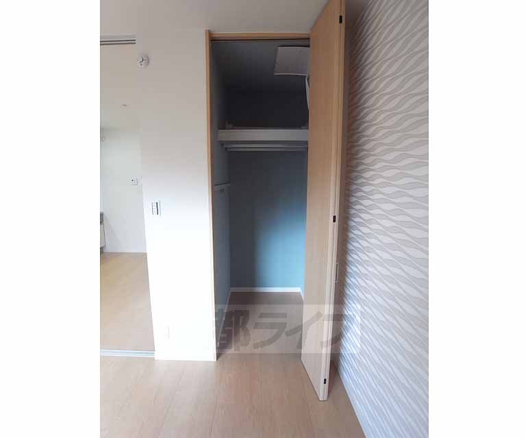 収納　奥行きのある大容量の収納です。