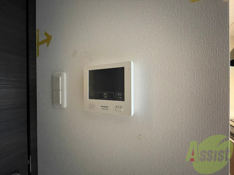 セキュリティ　インターホンで来客確認ができます。安心ですね。