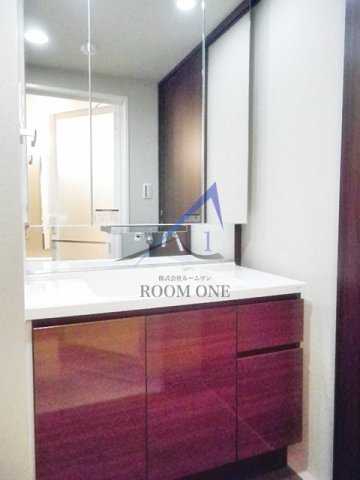 洗面設備　洗面台です。