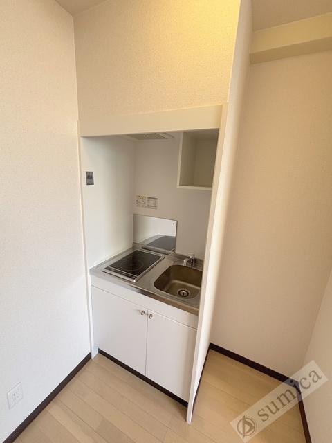 キッチン　ＩＨ２口コンロ完備♪