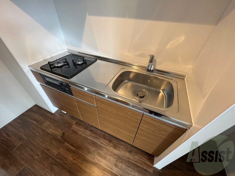 キッチン　キッチンはスペースも広々していて使いやすそうですよ！