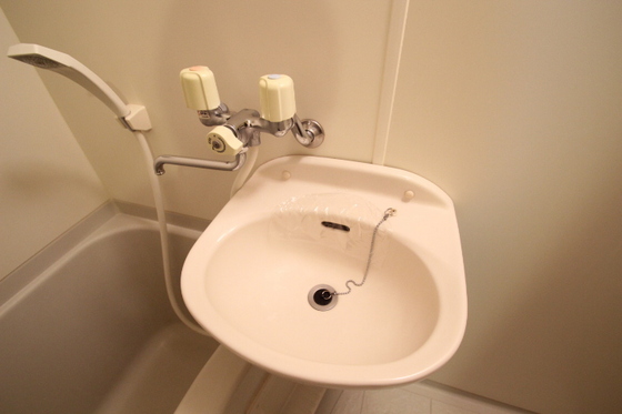 洗面設備　※別号室の写真です