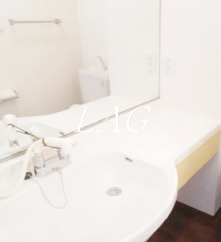 洗面設備　洗面台です。