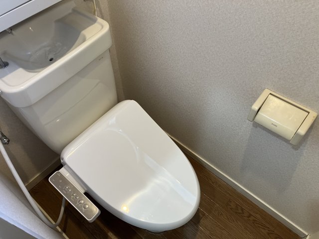 トイレ　退去前につき、前回募集時のお写真です。