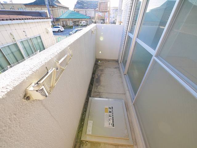 バルコニー　広々としたバルコニーです