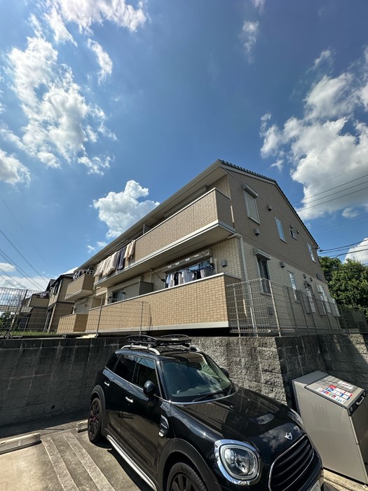 建物外観　ペットOK♪ワンちゃんと一緒に暮らせる2階建てアパート☆小田