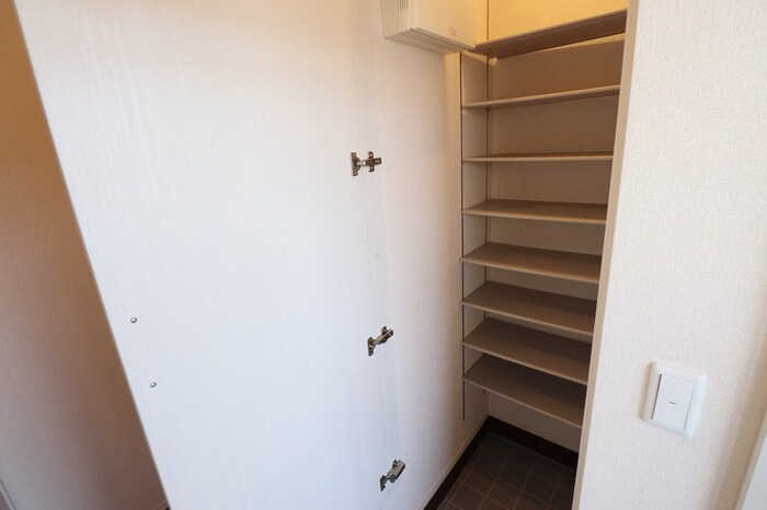 玄関　落ち着いた玄関です