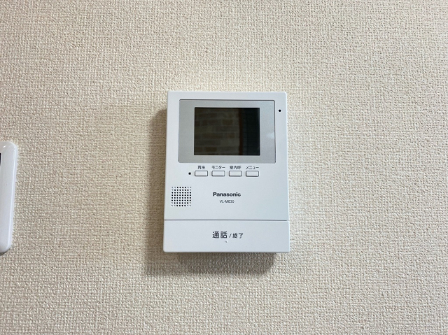 セキュリティ　ＴＶ付きインターホンです