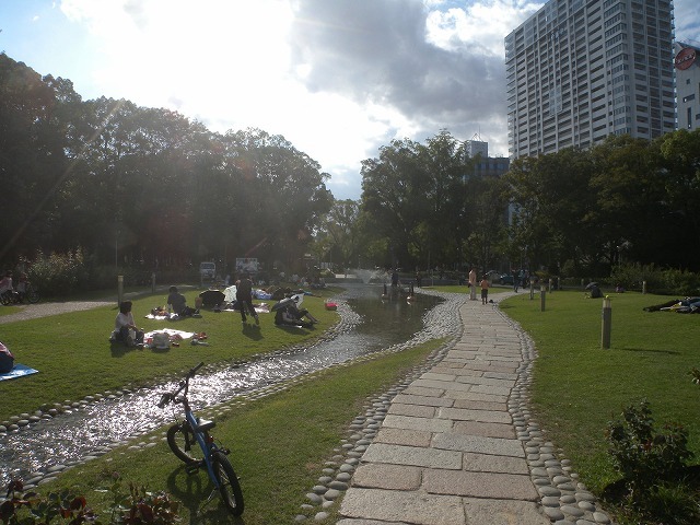 公園　靭公園（公園）まで350m