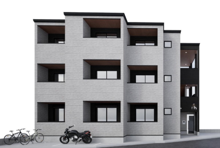 建物外観　新築の1LDK物件です！