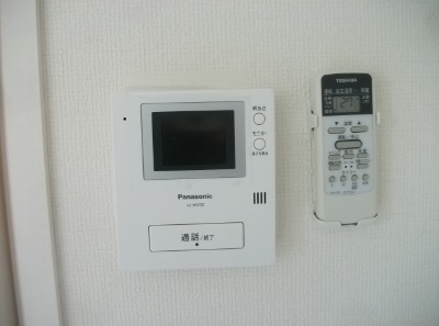 セキュリティ　モニター付きインターフォン