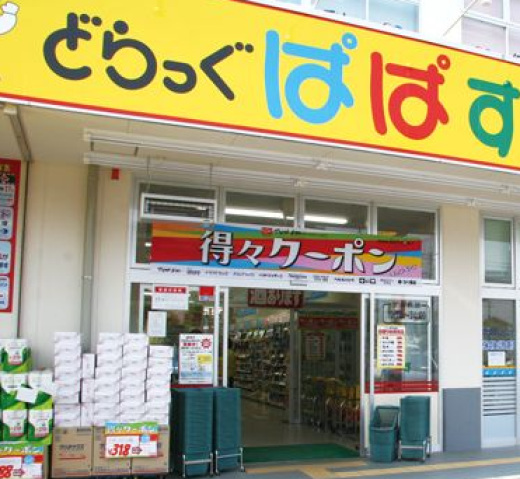 ドラックストア　どらっぐぱぱす月島店（ドラッグストア）まで260m