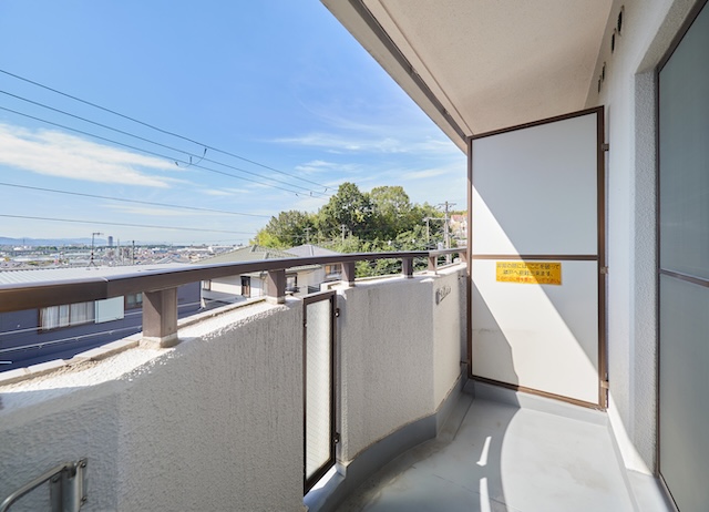 バルコニー　南面バルコニー