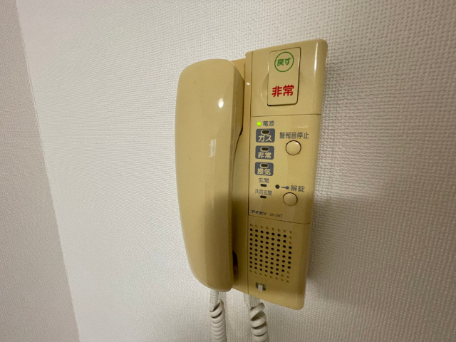 セキュリティ　※同タイプのお部屋の写真です。（反転）