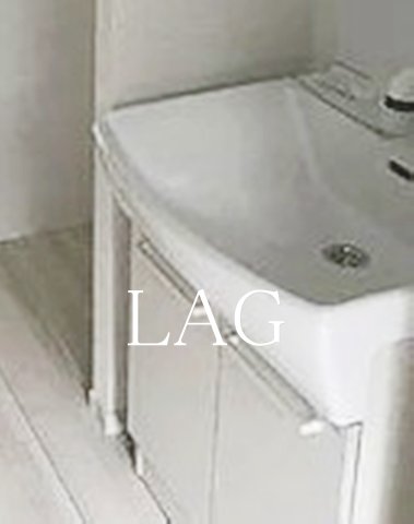 洗面設備　洗面台です。