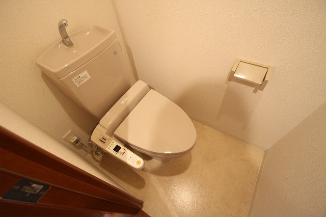 トイレ　同物件別号室のものです。