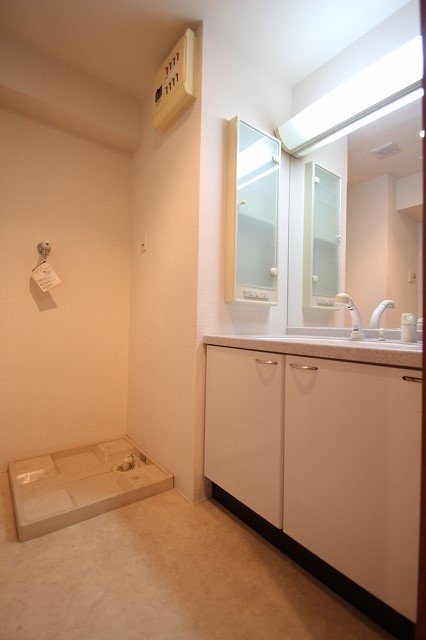 洗面設備　同物件別号室のものです。