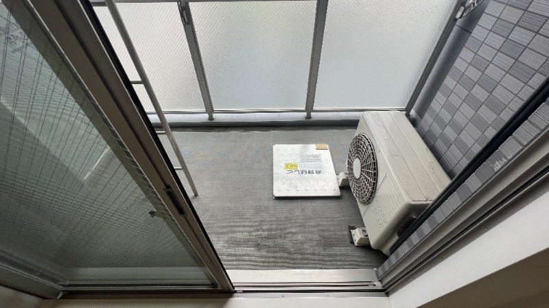 バルコニー　一般的なバルコニーです。