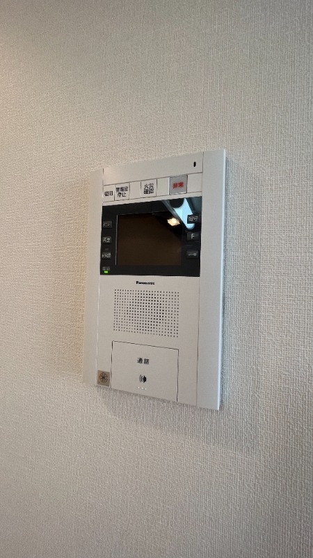 セキュリティ　ＴＶ付きインターホンです。