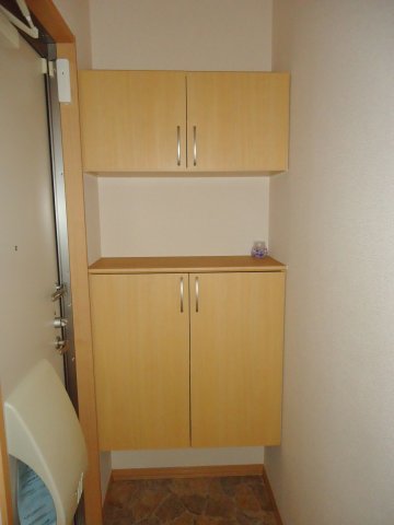 玄関　シューズボックス　※写真は202号室