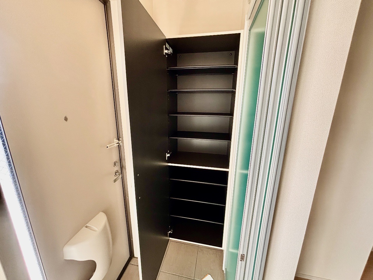 玄関　玄関・シューズボックス付きで収納◎