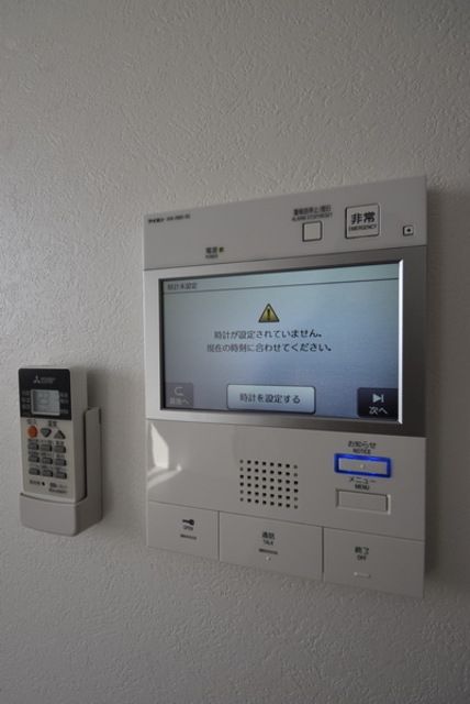 セキュリティ　防犯対策もばっちりです