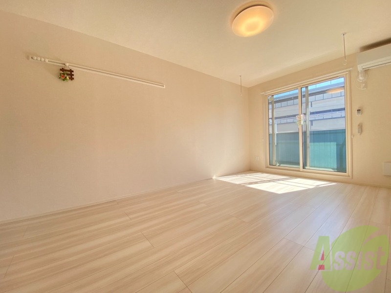 居室・リビング　９．３帖のリビングです。広々としていますね。