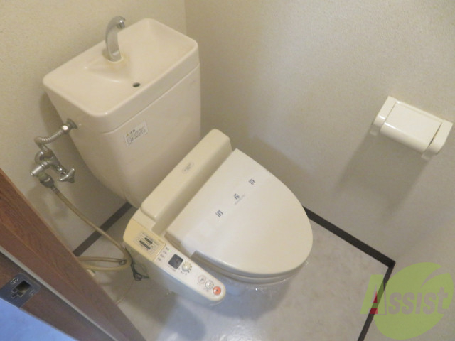 トイレ　トイレはウォシュレット付きで綺麗でしたよ。