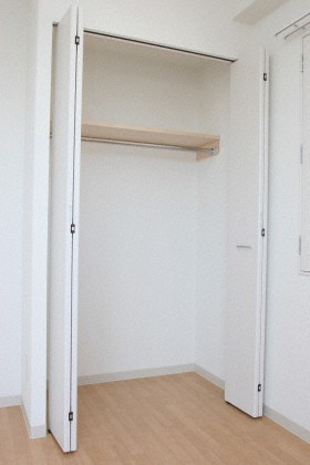 収納　収納量抜群のクローゼットです♪