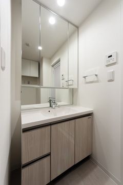 洗面設備　（別タイプ参考写真）堀之内マンション　豊島区上池袋２