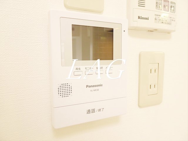 セキュリティ　モニター付インターホンです。