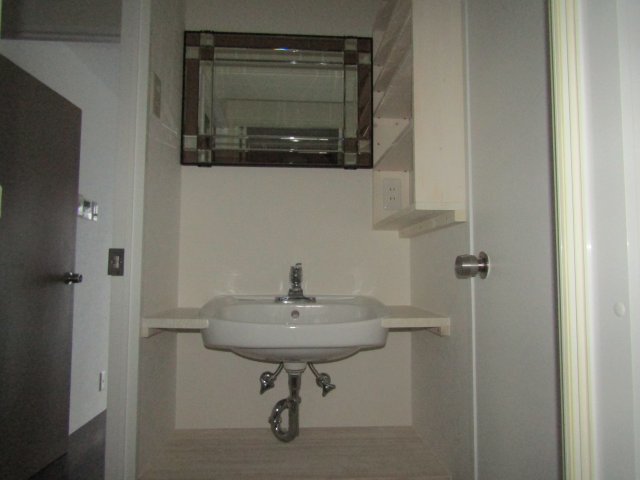 洗面設備　洗面所です