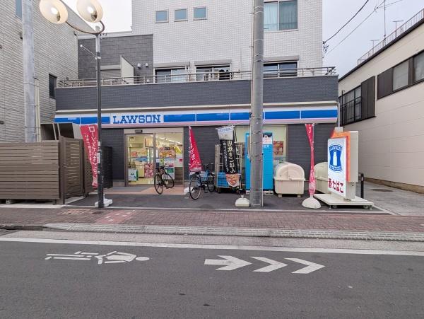 コンビニ　ローソン蒲田大城通り店（コンビニ）まで186m