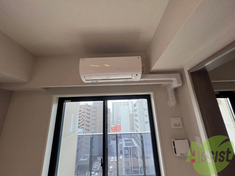 その他設備　エアコン付きで暑い夏も寒い冬も快適に過ごせます