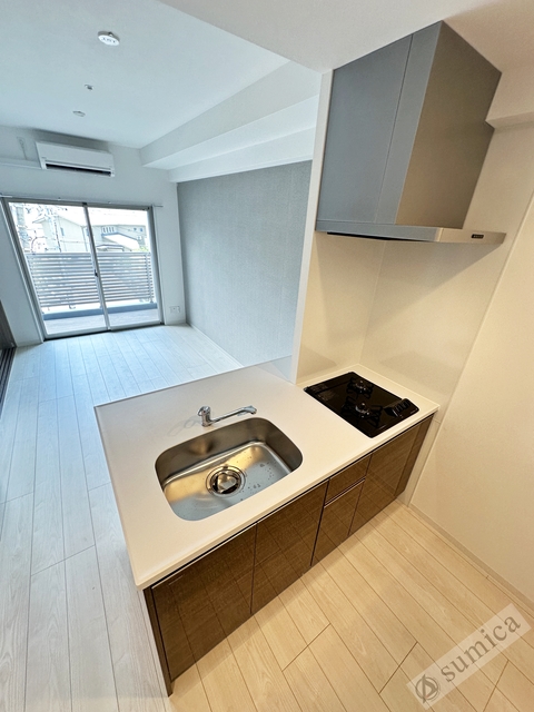 キッチン　２口システムキッチンでお料理楽しく♪♪