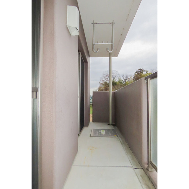 バルコニー　落ち着いた時間を過ごせるバルコニーです