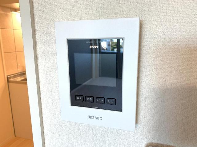 セキュリティ　カメラ付インターホン（イメージ）