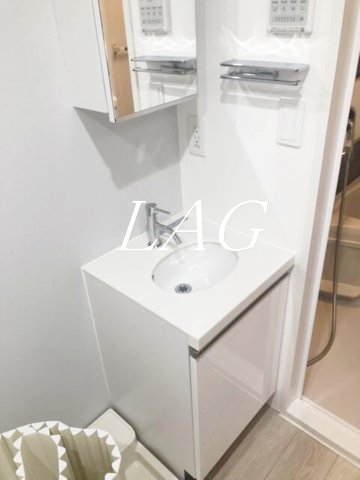 洗面設備　洗面台です。