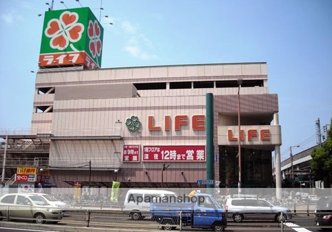 スーパー　ライフ喜連瓜破店（スーパー）まで388m