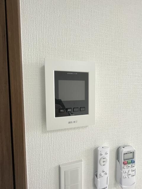 セキュリティ　モニター付きインターホンです