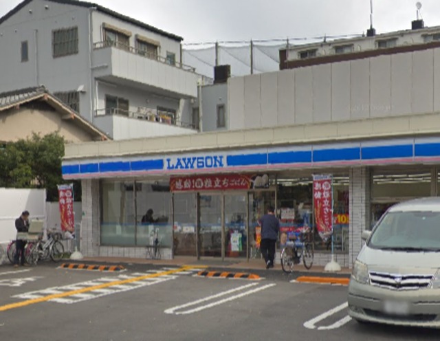 コンビニ　ローソン都島中野町一丁目店（コンビニ）まで118m